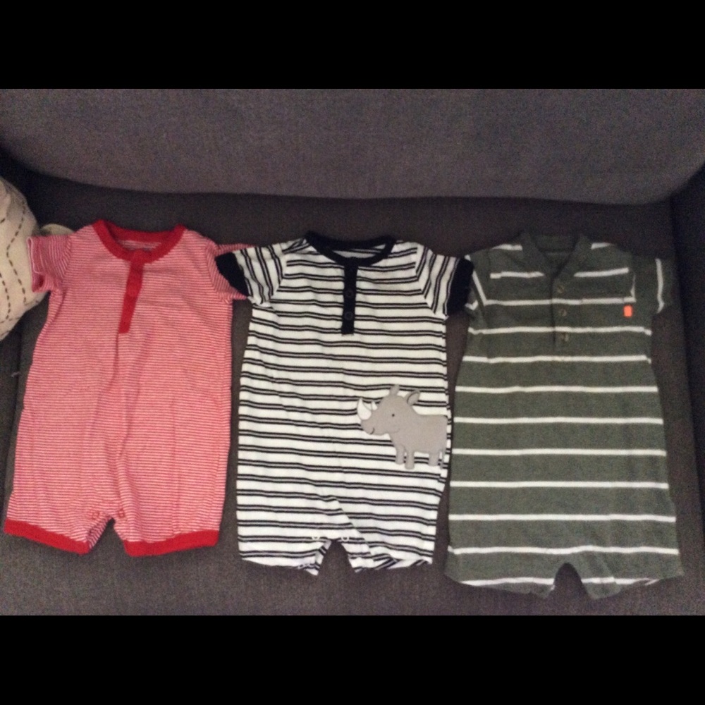 Carter’s onesies.